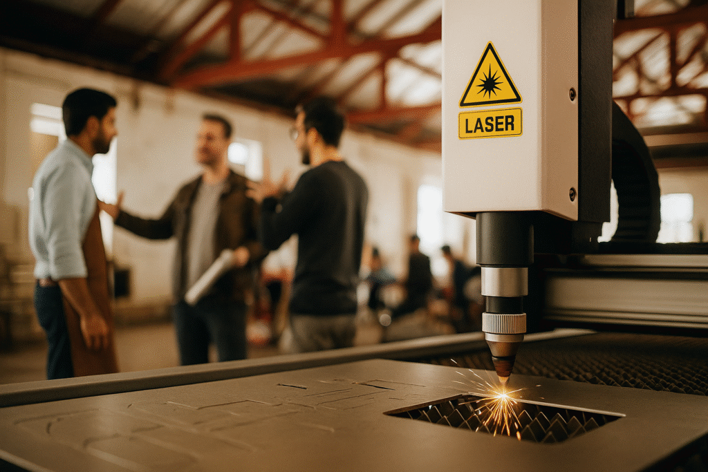 on site support laser thin